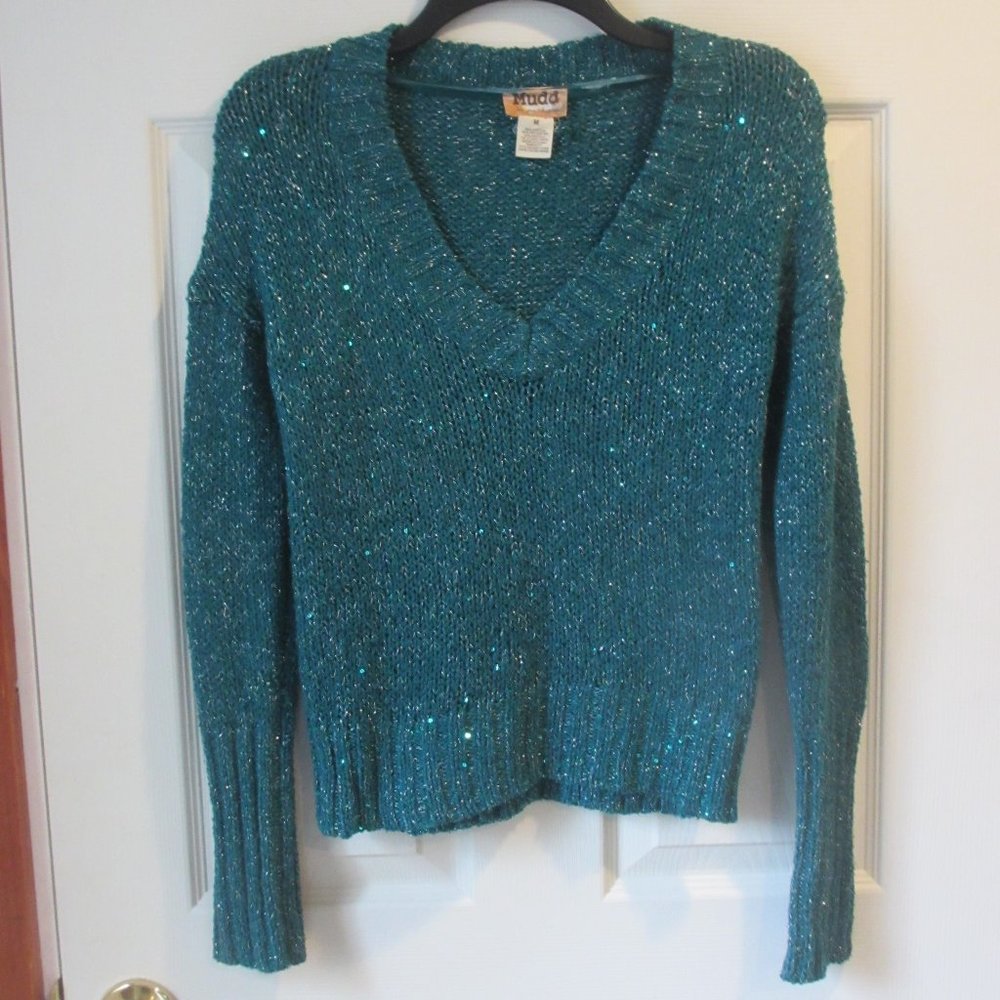 ♦️ B2G1FREE ♦️ Emerald Green Sparkly Sweater